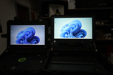 ROV Monitorkoffer 21″ – 2000 Nits Tageslichtmonitor Intel® i5