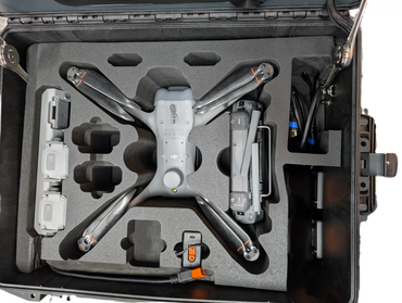 Monitorkoffer für DJI Matrice 4D – 21" 2000 Nits Tageslicht-Monitor | Ready-to-Fly Lösung