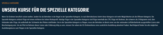 EASA STS-01 Praktische Fertigkeiten