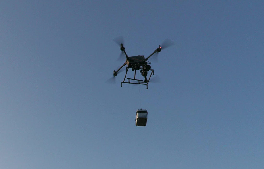 Präzise Logistik aus der Luft mit der DJI Matrice M400 &amp; dem MT30 All-in-One System