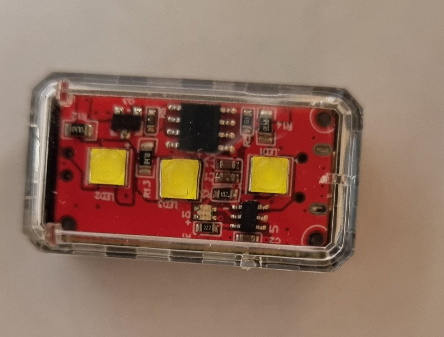 Firehouse "Micro" Pro Series weiß UAS Drone Strobe Spot Light 1100 Lumen FAA 107 Compliant
