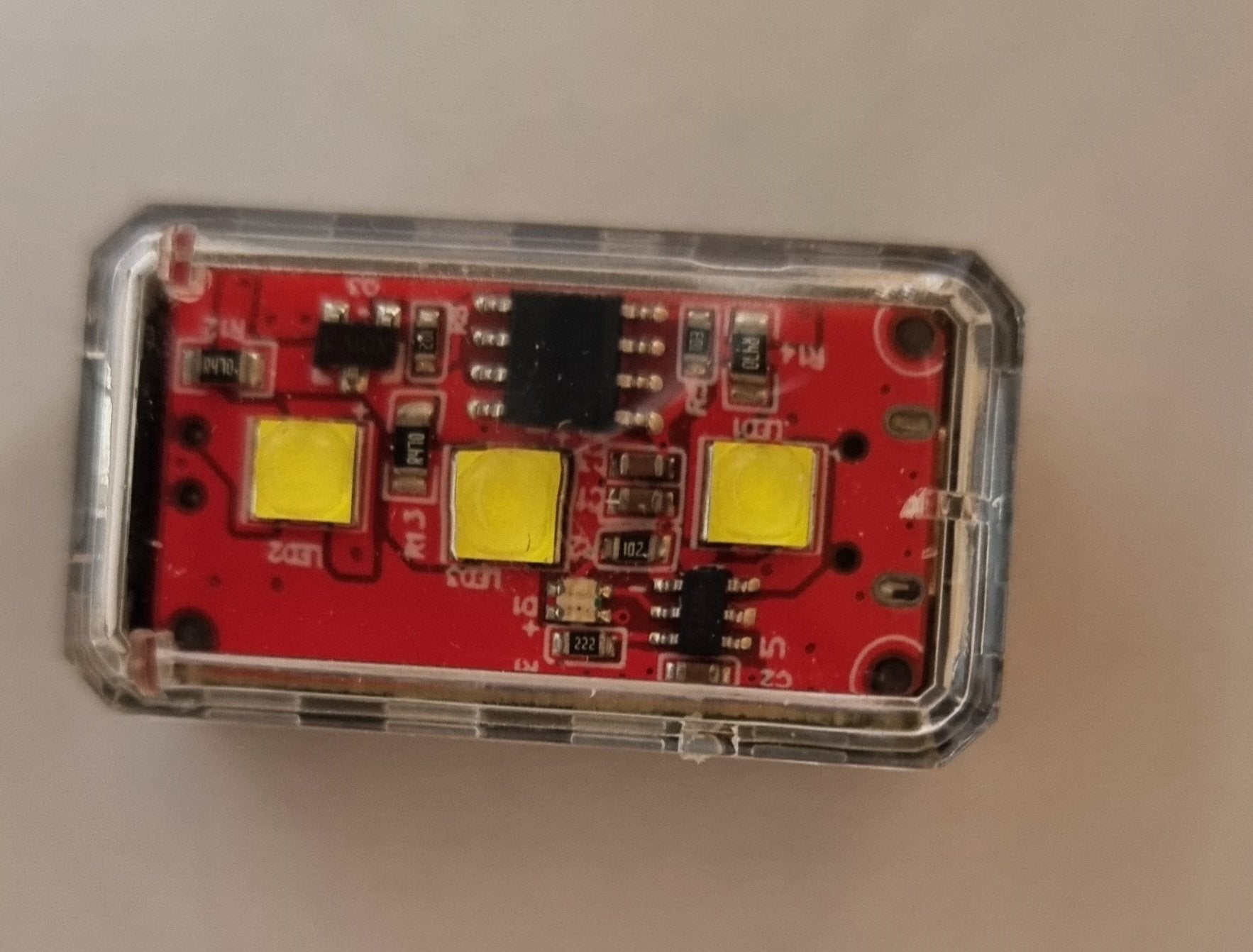 Firehouse "Micro" Pro Series weiß UAS Drone Strobe Spot Light 1100 Lumen FAA 107 Compliant