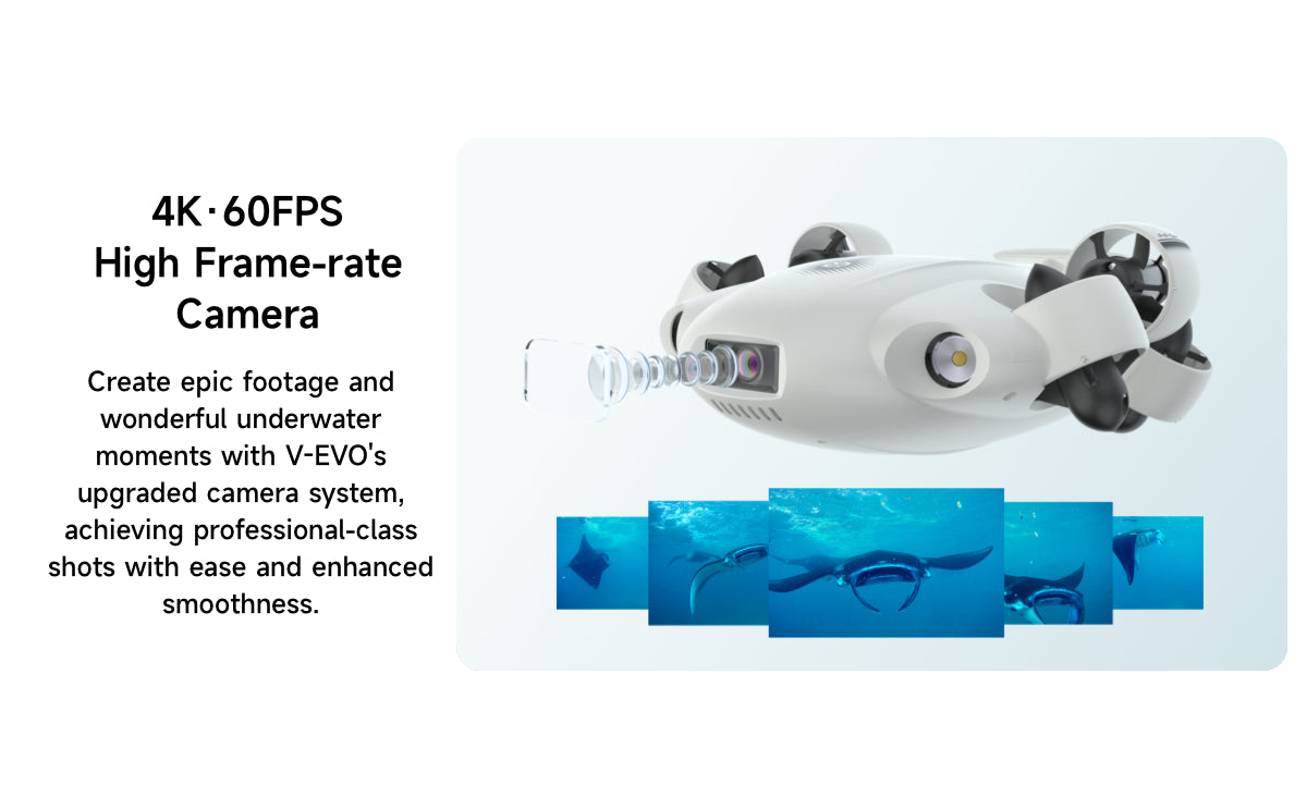 QYSEA FIFISH V-EVO 2.0 inkl. Greifarm Neue Version