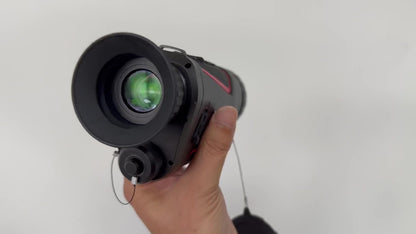 WOLFDASH B4 Hand-Wärmebildmonokular mit Laser-Entfernungsmesser 640x512 (50Hz)