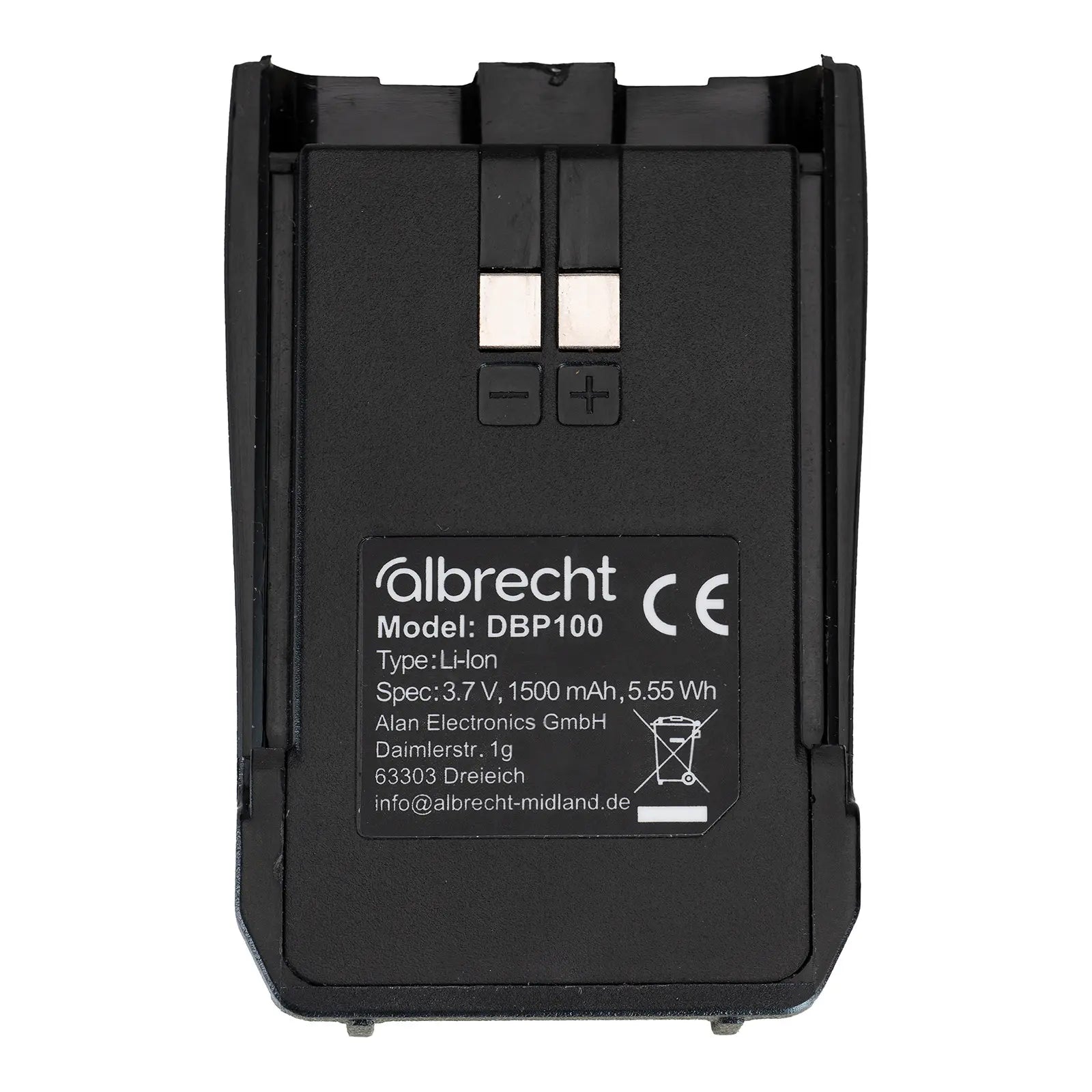 Albrecht DMR-100 digitales Funkgerät + PMR446 2er Set