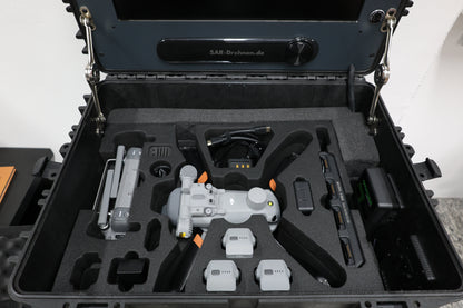 RTF Rehkitzrettung Komplettset – Monitorkoffer mit 21,5″ 2000 nits Tageslicht-Monitor inkl. DJI Matrice 4T