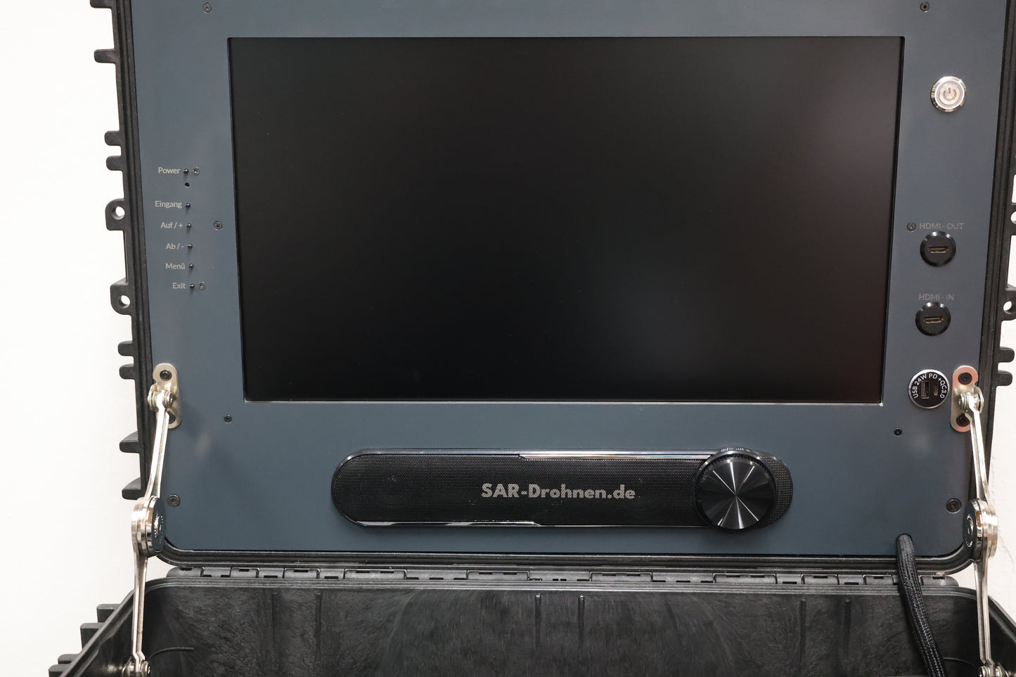 Monitorkoffer für DJI Matrice 4 – 21" 2000 Nits Tageslicht-Monitor | Ready-to-Fly Lösung