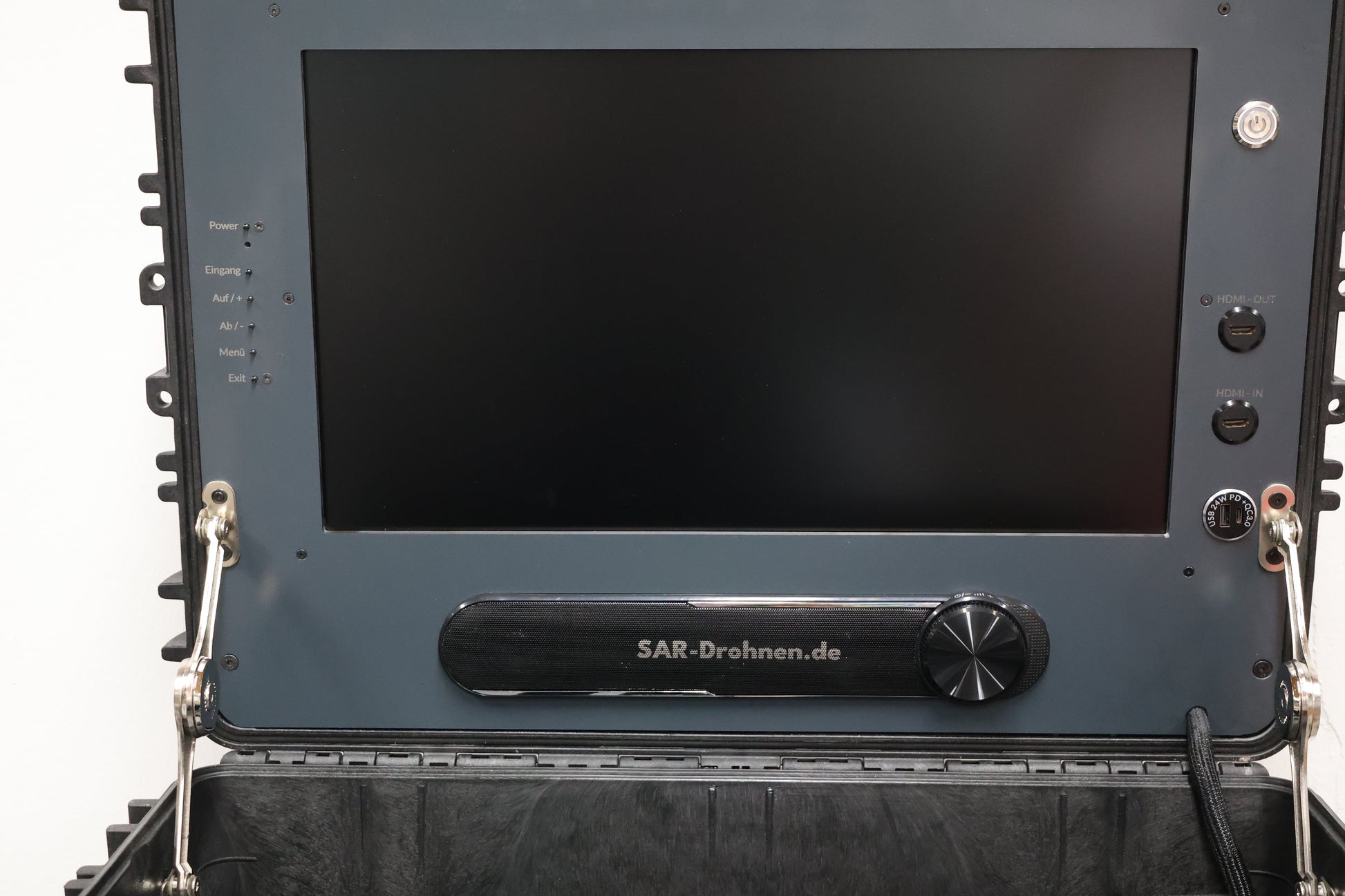 Monitorkoffer für DJI Matrice 4 – 21" 2000 Nits Tageslicht-Monitor | Ready-to-Fly Lösung