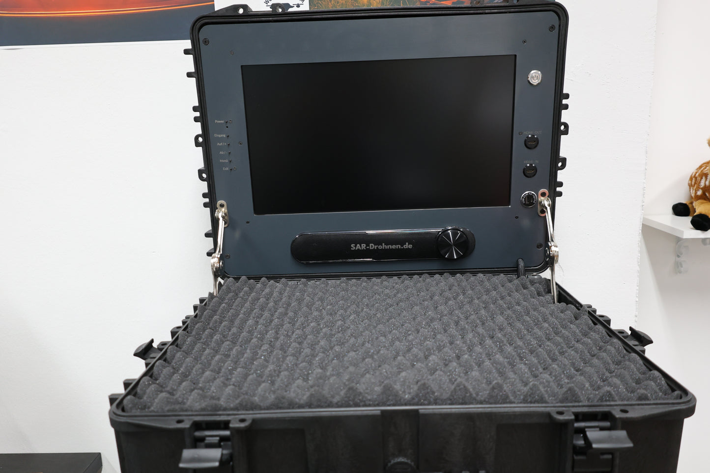Monitorkoffer für DJI Matrice 4 – 21" 2000 Nits Tageslicht-Monitor | Ready-to-Fly Lösung