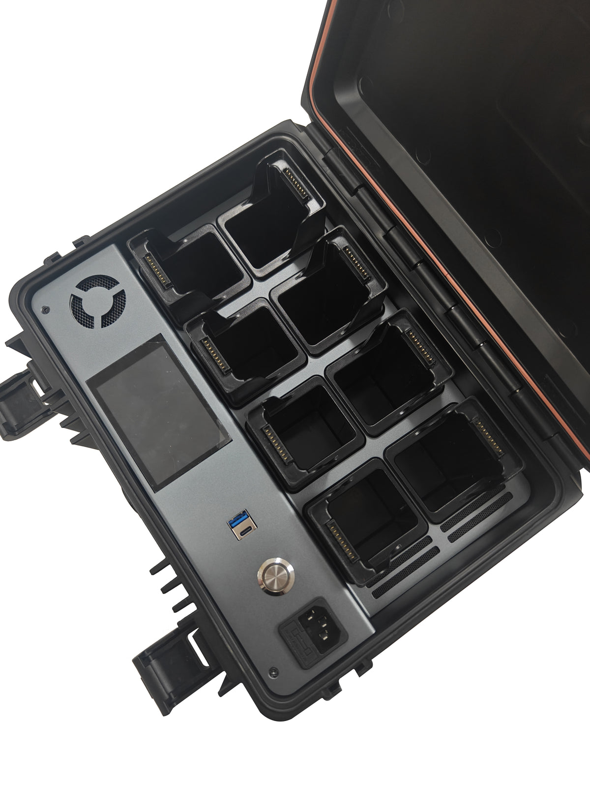 K M4T8 600W Matrice 4 Serie 8-fach Akku-Ladekoffer