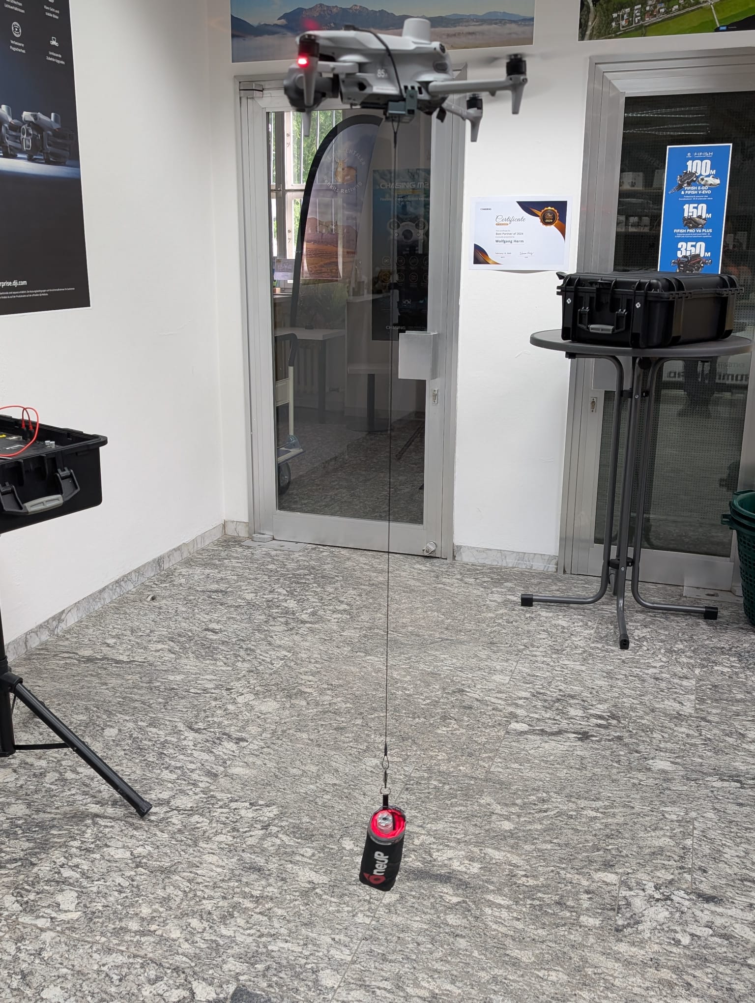 BK4 Abwurfsystem und Warnlichtsystem DJI Matrice 4