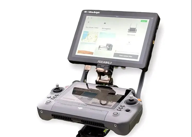 Zusatzmonitorset - 10" Zoll 2000cdm² Feelworld LUT11 für DJI RC Plus
