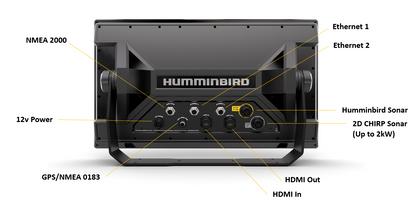 Humminbird APEX 13 MEGA SI+ Kartenplotter inlk. XM 14 HW MSI T Geber