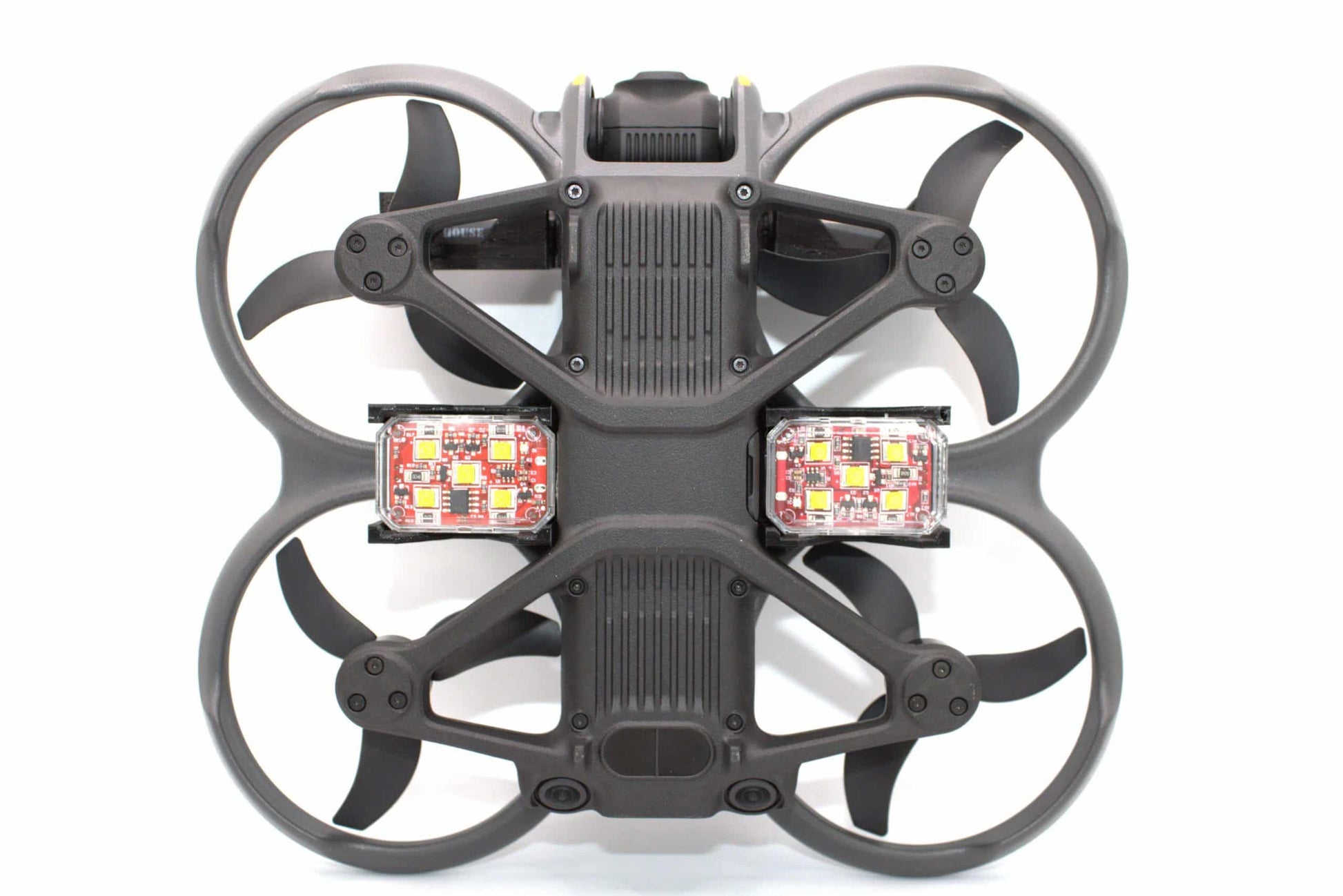FireHouse DJI Avata 2 FPV Taktisches Licht Set für Innen- und Außeneinsätze. (4-Licht-Kit )