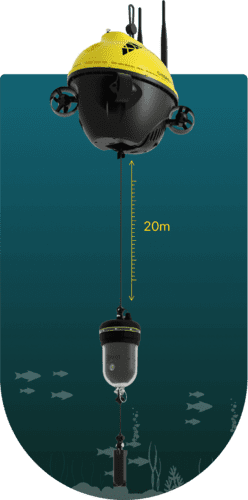 CHASING F1 Pro Angel Fischfinder-Drohne