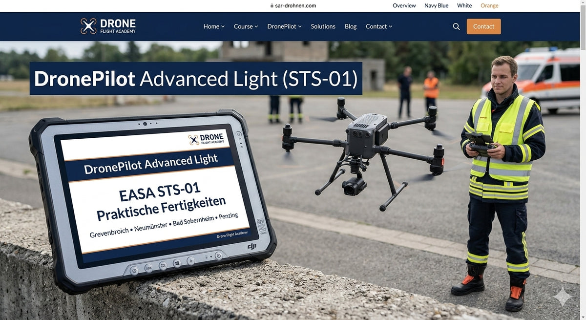 DronePilot Advanced Light (STS-01) – Hybride BOS & Industrie Drohnenausbildung