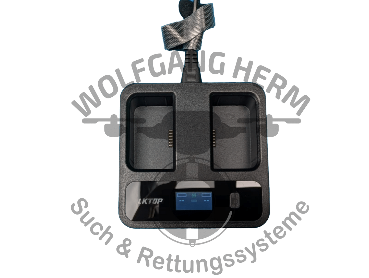LKTOP Schnelllade - Ladegerät für DJI RC Plus Akku WB37
