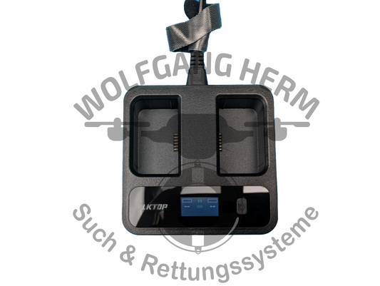 LKTOP Schnelllade - Ladegerät für DJI RC Plus Akku WB37