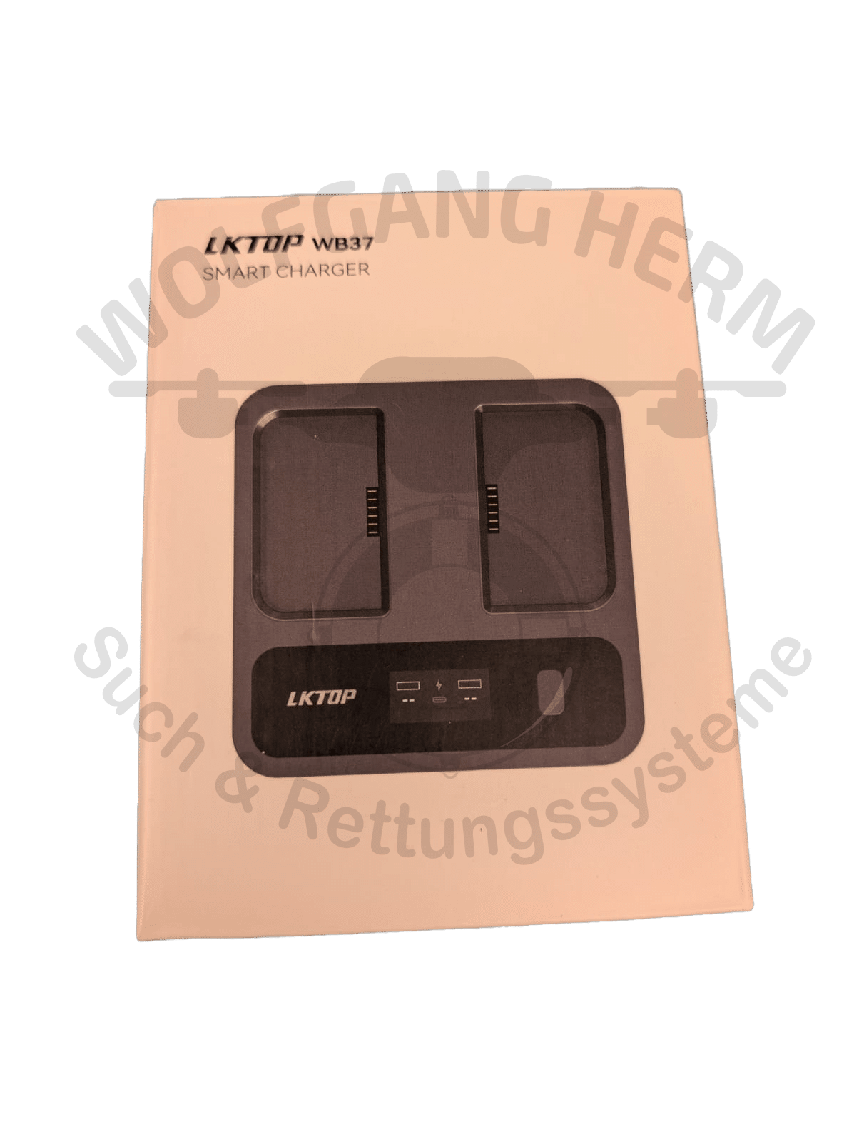 LKTOP Schnelllade - Ladegerät für DJI RC Plus Akku WB37