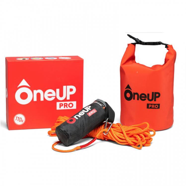 OneUP Nautic PRO Selbstaufblasender Hufeisen Rettungsring Rettungswurfgerät